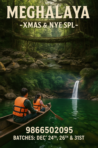Xmas & NYE SPL - MEGHALAYA GROUP TOUR